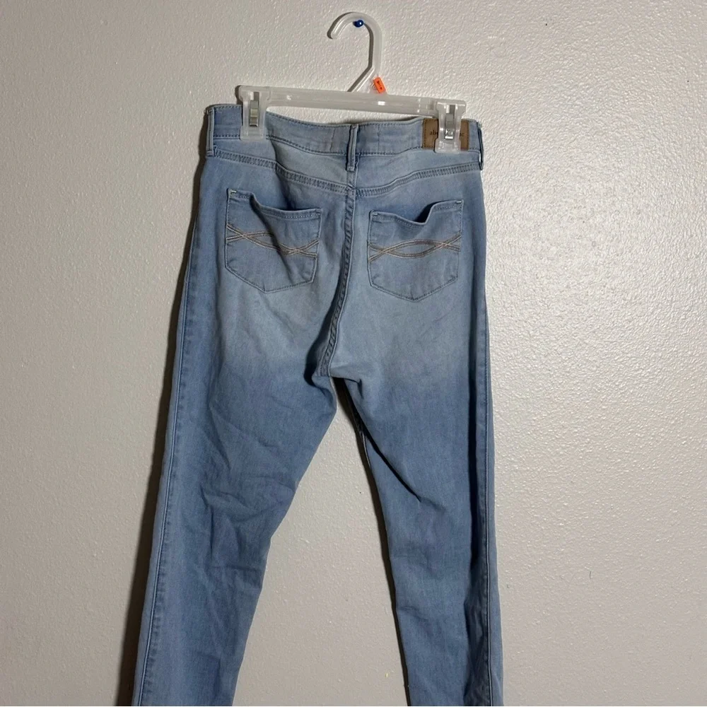 Abercrombie Kids Girl Denim Blue Jean‎ Leggings size 15/16 Slim